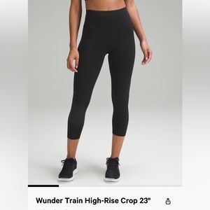 Lulu Wunder Train High Rise Crop 23”